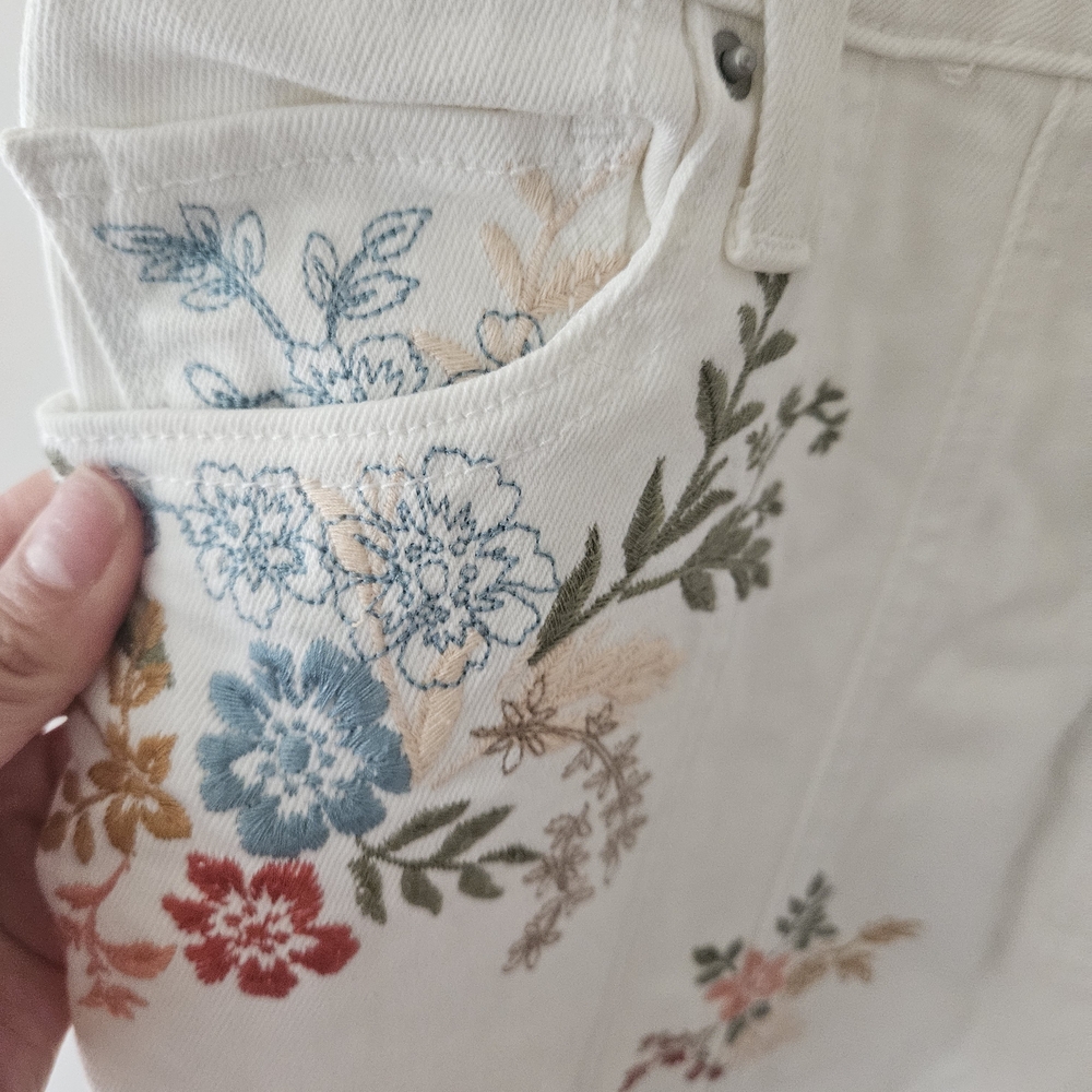 DRIFTWOOD White Floral Wide-Leg Jumpsuit - Picture 6 of 10